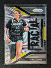 2025 Prizm WNBA Fractal Insert #10 Kamilla Cardoso Chicago Sky