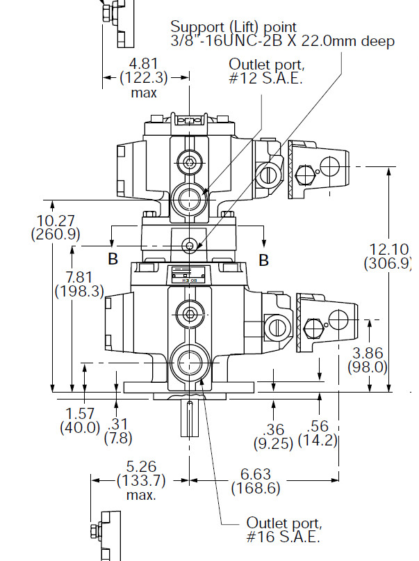 Bosch 0513501210 RBASM 0513R18C3VPV32SM21HYP1+VPV32SM21HY COMBO VANE PUMPS