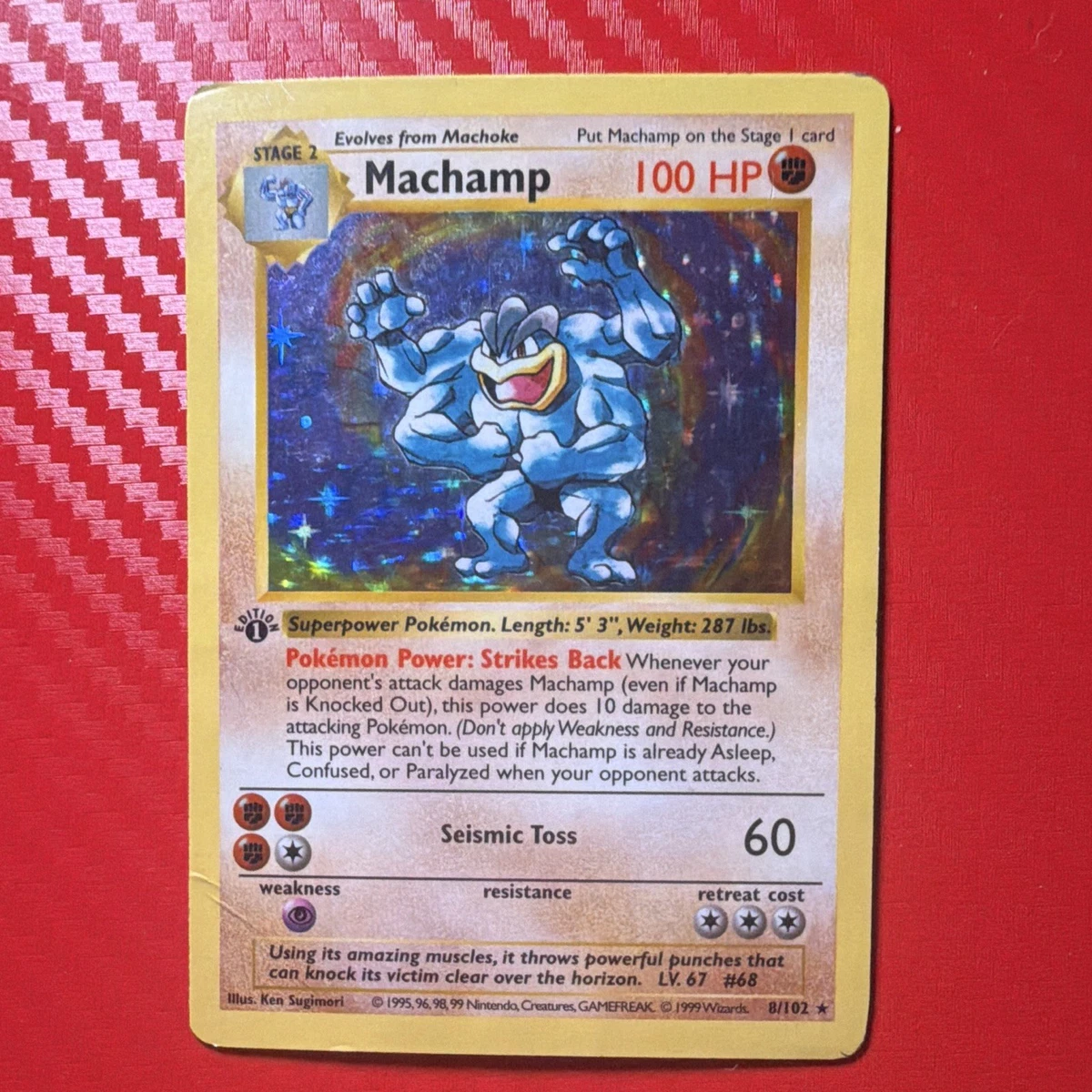 First Edition Pokémon Machamp Individual Cards for sale - eBay