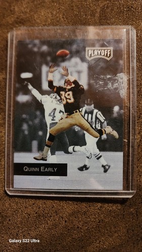1993 Playoff Promo Inserts #3 QUINN EARLY New Orleans Saints Football Card - Picture 1 of 2