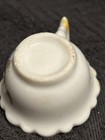 Miniature Porcelain Teacup With Parrot Handle - Floral Pink Print Gold Trim — photo 8