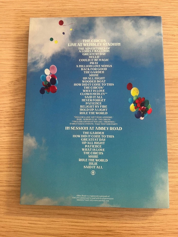 "TAKE THAT The Circus Live" Polydor, 2 DVD, 2009 - Imagen 3 de 4