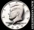 2004-S Kennedy Half Dollar- Silver Choice Gem Proof Luster No Reserve #i8283