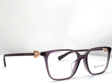 Bvlgari BV 4197-B-F 5514 Transparent Amethyst Women's Eyeglasses 53-17-140