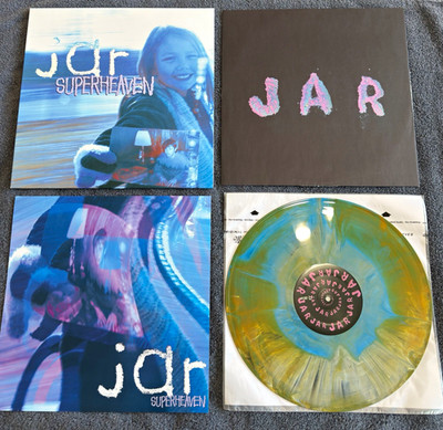 Superheaven Jar Vinyl LP Run For Cover 2016 Blue Brown Green Starburst RFC: 081