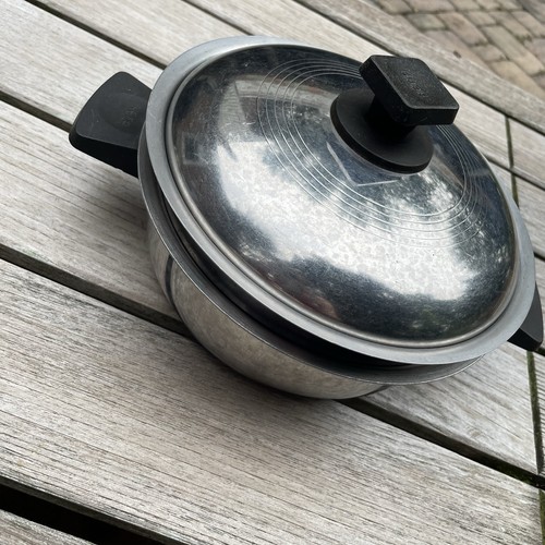 Vintage Rena Ware Ultra 2 Quart Sauce Pan with Lid Double Boiler 3 Piece Set - Picture 4 of 17