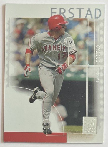 Darin Erstad 2002 Topps Reserve Parallel #’D 005/150 #52 Anaheim Angels ESE