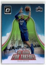 2017-18 Donruss Optic #12 Blake Griffin All Clear for Takeoff Lime Green #/175