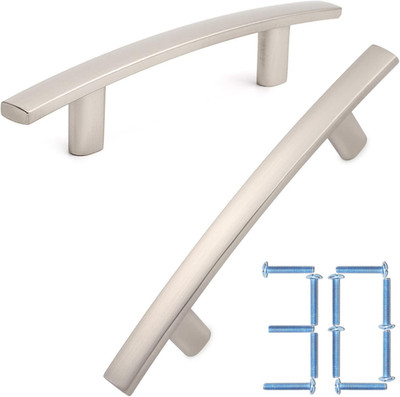 30 Pack 3'' Brushed Nickel Cabinet Pulls - Satin Silver Handles for Kitchen & Dre