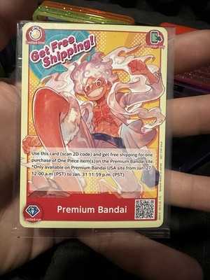 One Piece Monkey D Luffy Premium Bandai Discount Code from Bandai Fest - Sealed