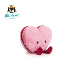 Jellycat Amuseables Colette Heart Macaron Plush Toy W/ Tags  Dust Bag