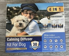 Calming Diffuser Kit for Dog Pheromones Reduce Anxiety Relax 4-in-1 Kit Sealed