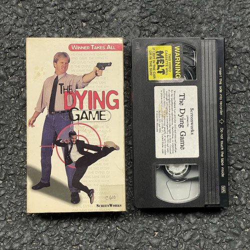 The Dying Game ‘Winner Takes All’ VHS 1995 ScreenWorks Martial Arts/Horror RARE! - Picture 1 of 6