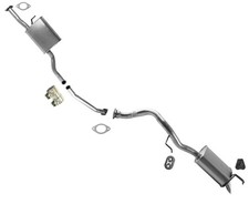 Exhaust System Axle Pipe With F & R Muffler For 2011-2013 KIA Sorento 2.4L