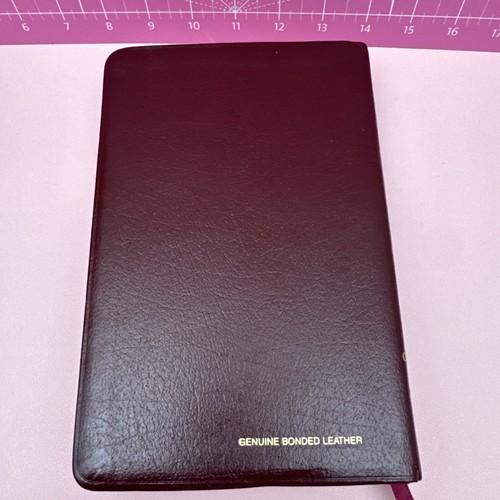 Holy Bible Index KJV Red Letter Concordance References Nelson 1989 Leather - Foto 13 di 18