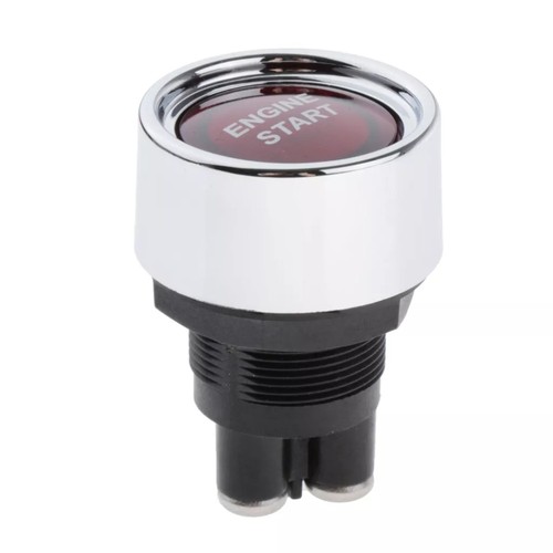 Universal Ignition Starter 12V DC LED Car Engine Start Stop Push Button Switch - Universal Metal Ignition Starter LED Starter Switch - Foto 12