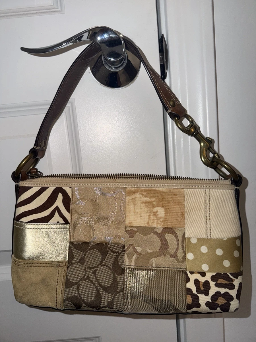 Coach Patchwork Zip Shoulder Bags for Women for sale | eBay