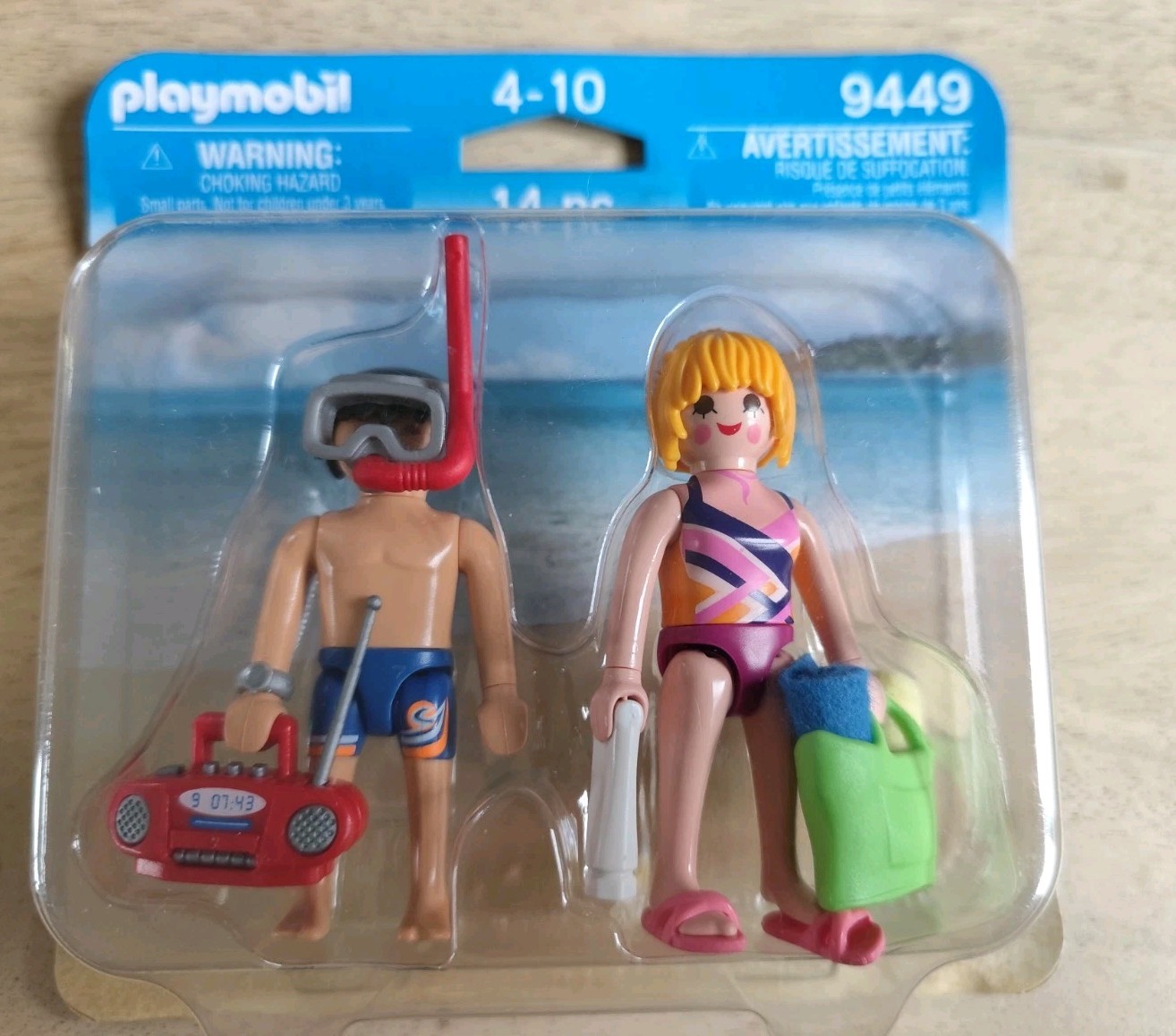 Playmobil 9449 Vacanciers Neuf Été Vacances Plages Mer