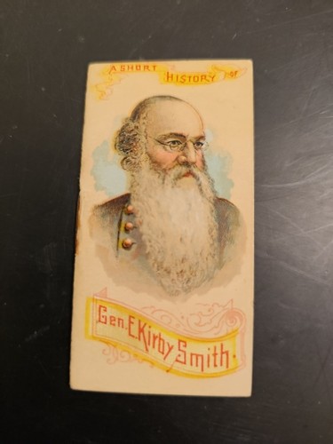 1889 Duke's Cigarettes History Of Generals Booklet (N78) E Kirby Smith