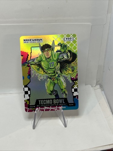 2024 Bo Jackson Battle Arena Tecmo Krieghawk Dave Krieg SSP GLOW DEBUT RD179