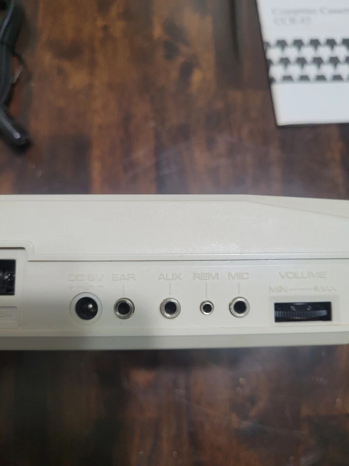 Vtg Radio Shack Tandy Computer Cassette Recorder CCR-83 TRS-80 - Image 4 of 4