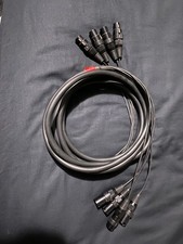 15' 4-Channel XLR Male to XLR Female Sub-Snake