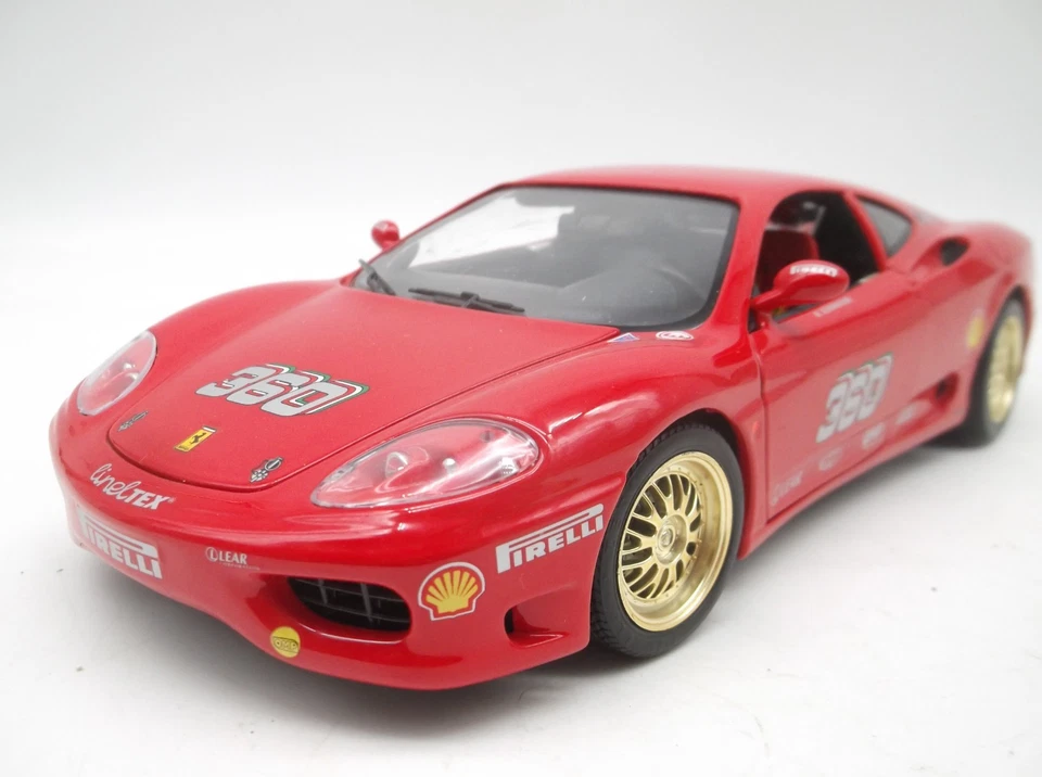 1/18 Ferrari 360 Challenge #360 M. Schumacher 2000 Burago - Photo 4/4