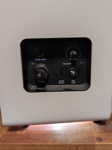 Dukane Mdl 28A60A Filmstrip Viewer/Projector w/ Cassette Deck - Picture 7 of 10
