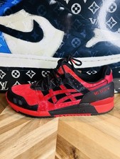 Image of ASICS × atmos × RED SPIDER GEL-LYTE III OG 1201A854 001 Red Black Mens 12 Rare