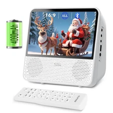 9.8" Portable DVD Player Bluetooth, 7" HD with Dual HiFi Speakers, Timer/Remote