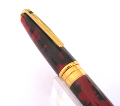 Stylo Bille Dupont Olympio Laque De Chine Rouge Et Noir - Neuf De Stock