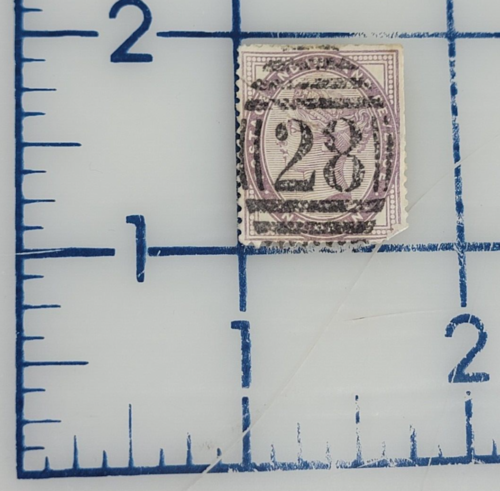 UK Postage ~ Queen Victoria ~ One Penny Postage & Inland Revenue Stamp ~ C197 - Picture 6 of 6