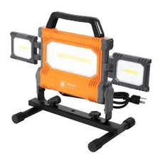 Helios 5000 Lumen Heavy Duty Work Light with Swivel Side Lights 360