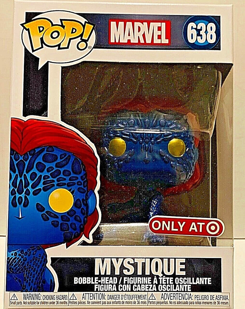 Funko Pop! Marvel X-Men Metallic Mystique #638 TARGET EXCLUSIVE