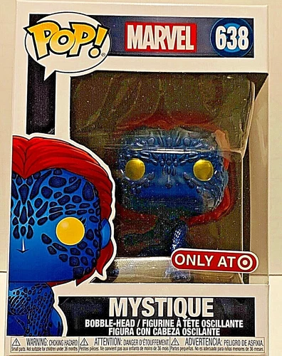 Funko Pop! Marvel X-Men Metallic Mystique #638 TARGET EXCLUSIVE New