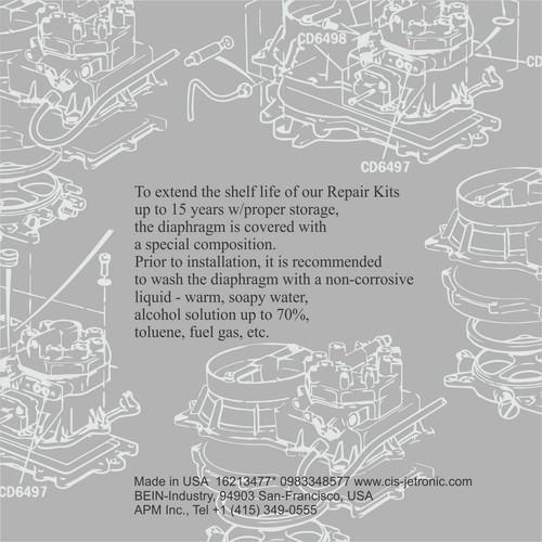 0438101044 Repair kit for Bosch Fuel Distributor Mercedes Benz 300CE-24,300SL-24 - Bild 8 von 8