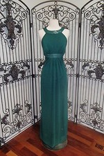 SR119 DESSY COLLECTION 2889 HUNT SZ 10 299 FORMAL GOWN DRESS