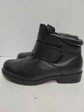 PROPET MBA003L BLACK LEATHER CASUAL ORTHOPEDIC ANKLE MENS 9(5E) BOOTS