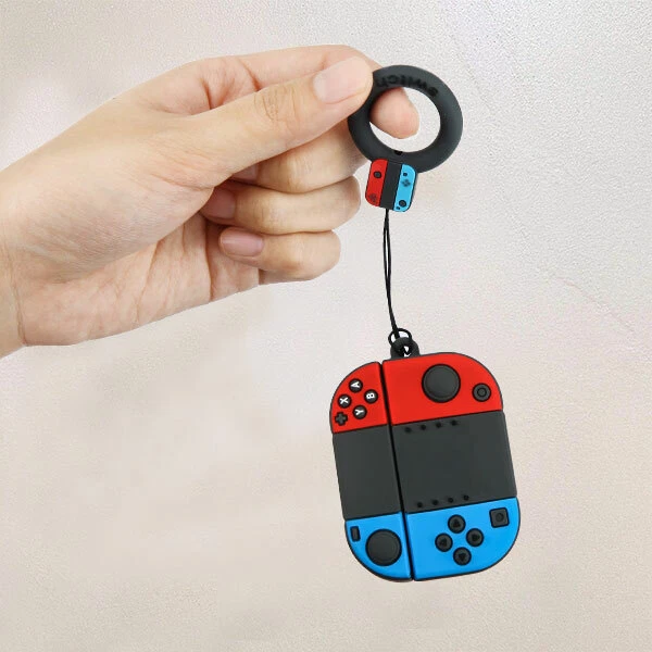 For Airpods PRO Charging Case 3D Switch Gamepad Earphone Protective Soft Rubber - Image 2 of 4