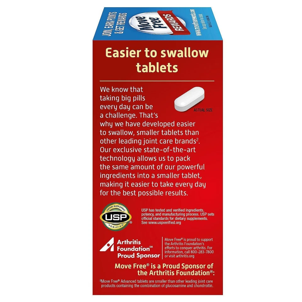 Move Free Advanced, salud articular (200 unidades) Foto 4 de 4