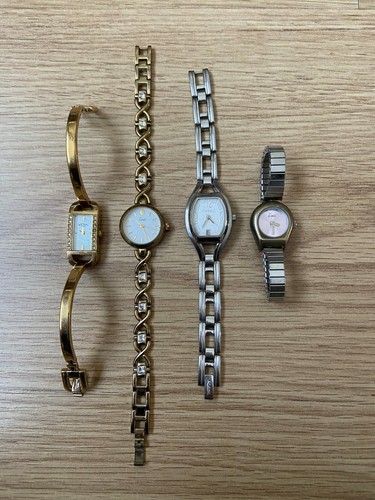 4 ladies wrist WATCHES small face girls 