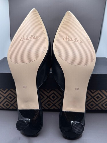 CHARLES BY CHARLES DAVID Women’s Aloe Mule Black Size 8 NIB (Bx 25) - Picture 4 of 8