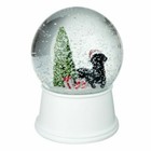 Black Snow Globes