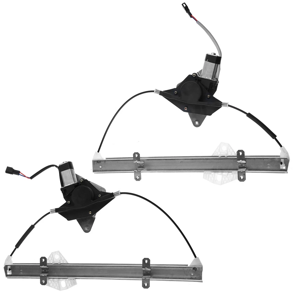 2x Regulador de ventana con motor para Ford Contour Mercury Mystique 1995-2000 delantero Foto 3 de 4
