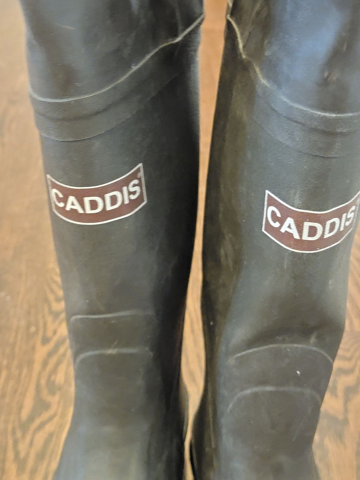 Caddis Rubber Lug Sole Hip Boots with Knee Harness fo… Gem