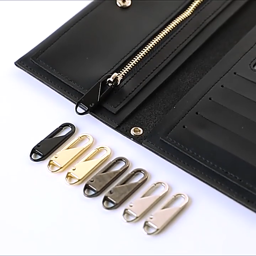 6PCS Universal Metal Zipper Pull Fixer Slider Puller Repair Replacement Zip Head - Video 1 of 1