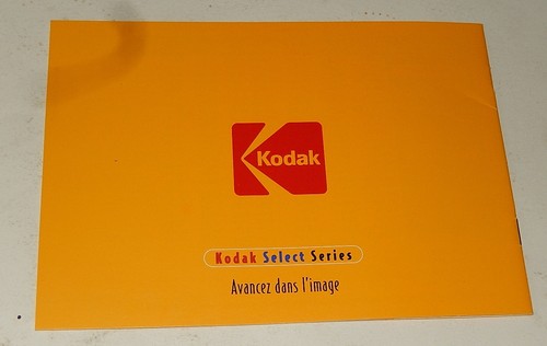 Plaquette Publicitaire KODAK Select Series : Royal Gold Elite Chrome Kodachrome - Picture 4 of 4