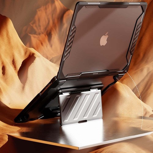 Schutzhülle für MacBook Pro 16 2021-2024 Supcase UB Pro Transparent/Schwarz - Photo 8/8