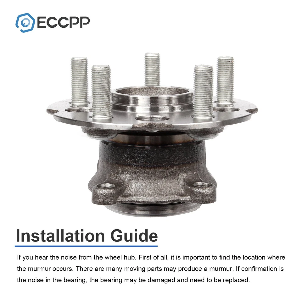 2 piezas cojinetes de cubo de rueda trasera para mini furgoneta de pasajeros Honda Odyssey 3,5 L 2005-2016 Foto 4 de 4