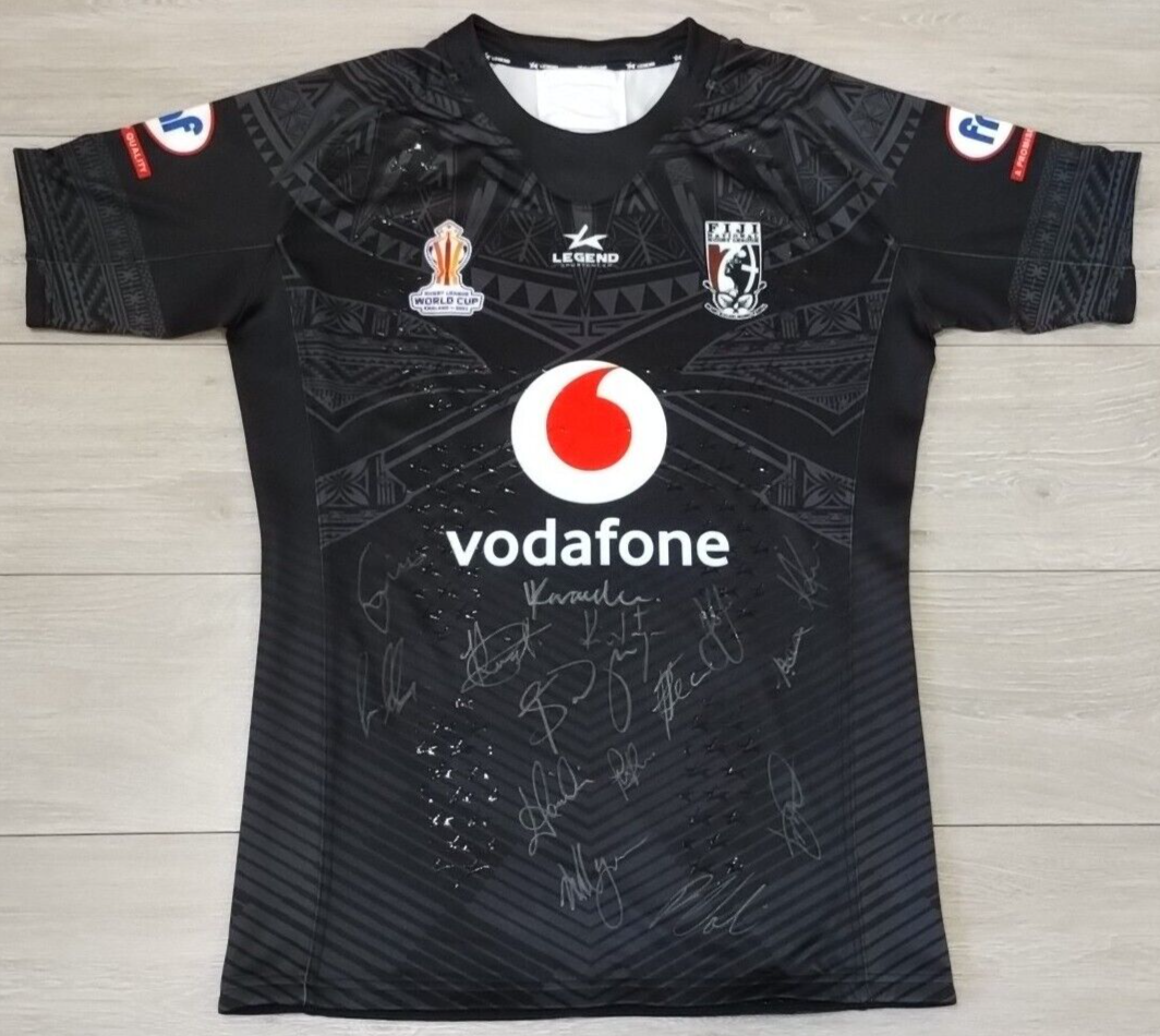 Maillot Domicile Fiji National Rugby League 2017/2018 - BLK - Taille XL - Occasion